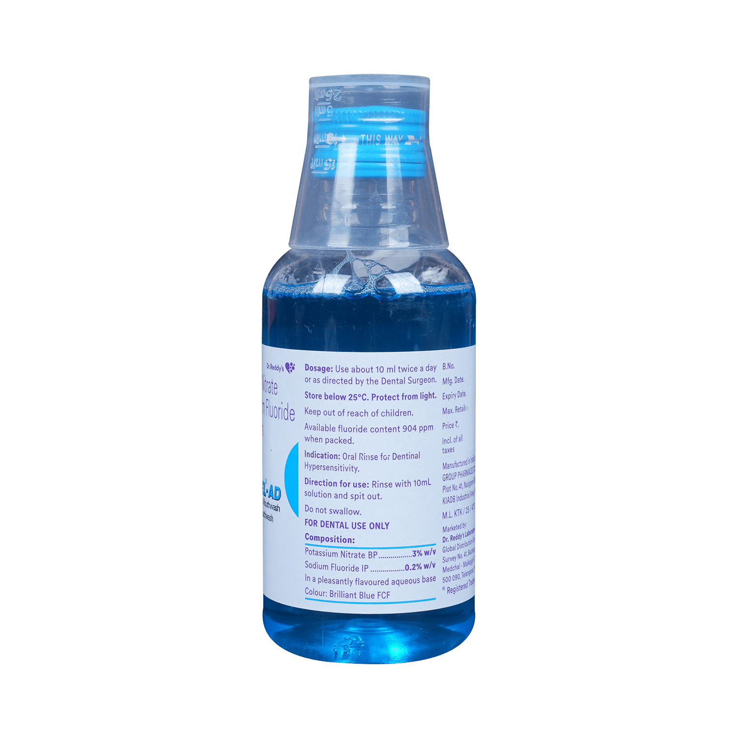 Senquel-AD Desensitising Mouthwash with Potassium Nitrate & Sodium Fluoride - Image 2