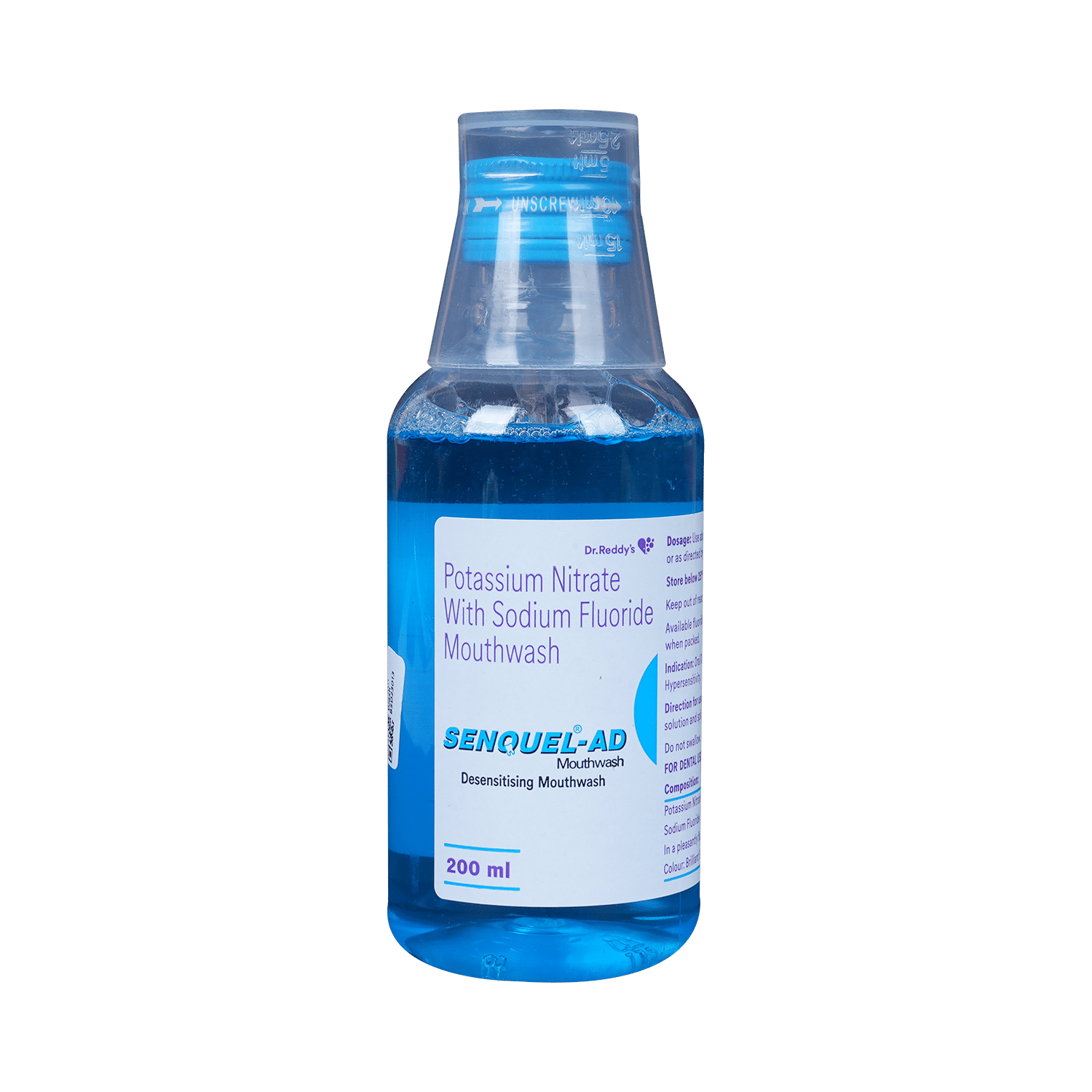 Senquel-AD Desensitising Mouthwash with Potassium Nitrate & Sodium Fluoride - Image 1