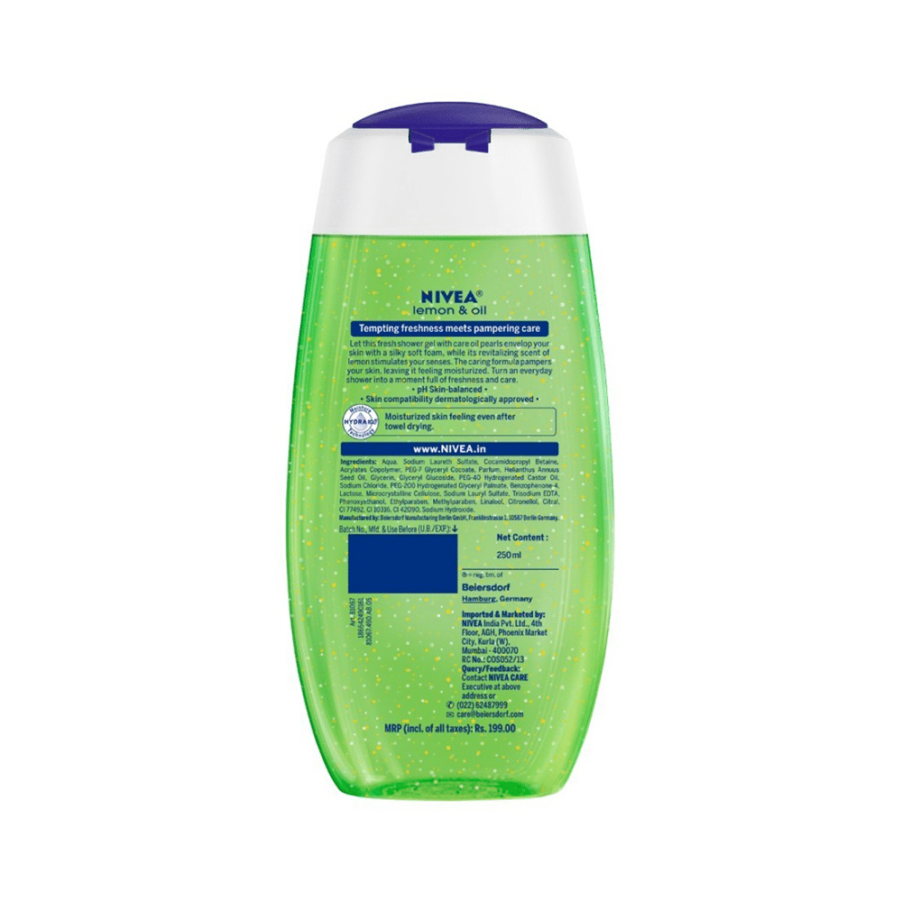Nivea Lemon & Oil Nivea Shower Gel - Image 2