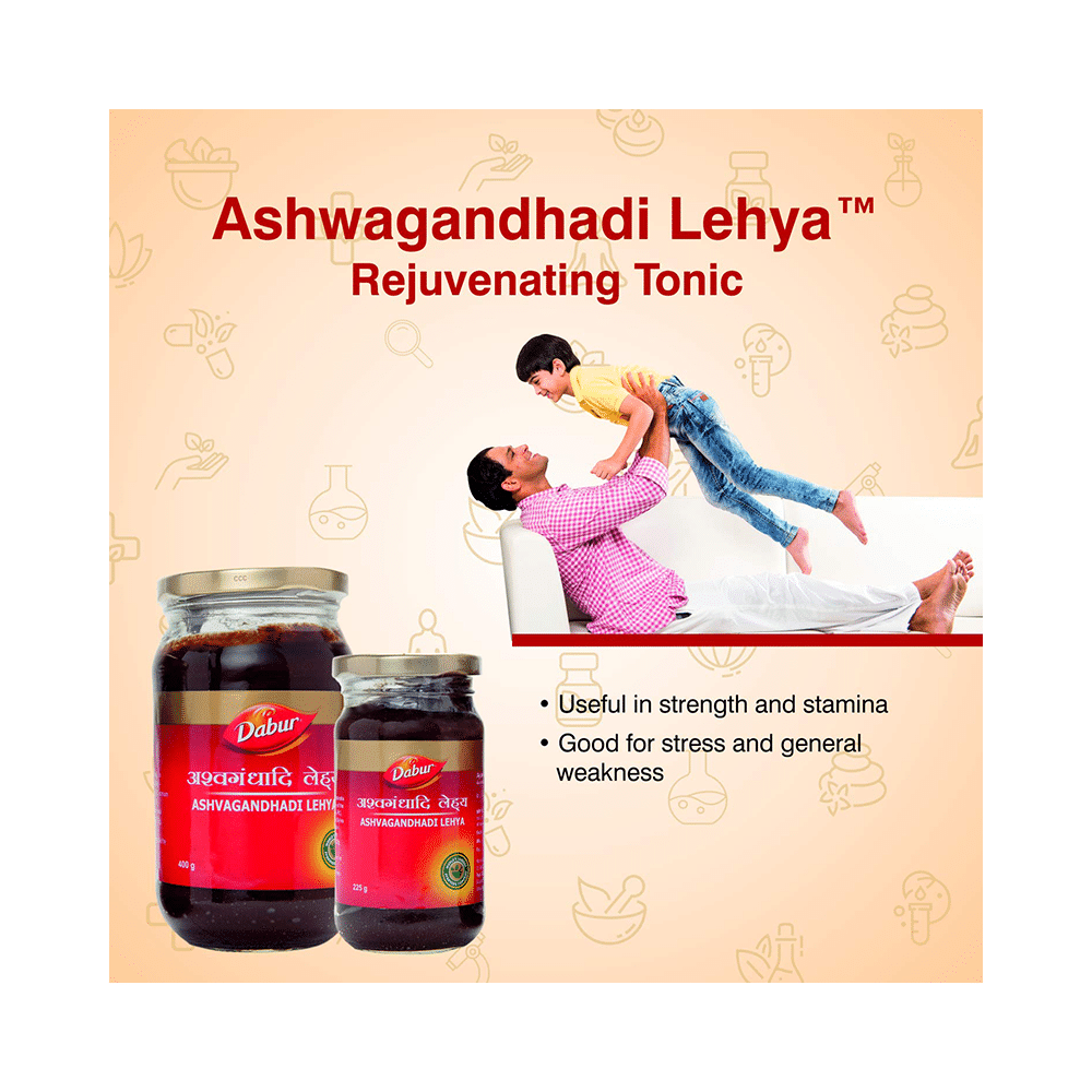 Dabur Ashvagandhadi Lehya | Manages Strength, Stamina, Stress & General Weakness - Image 4