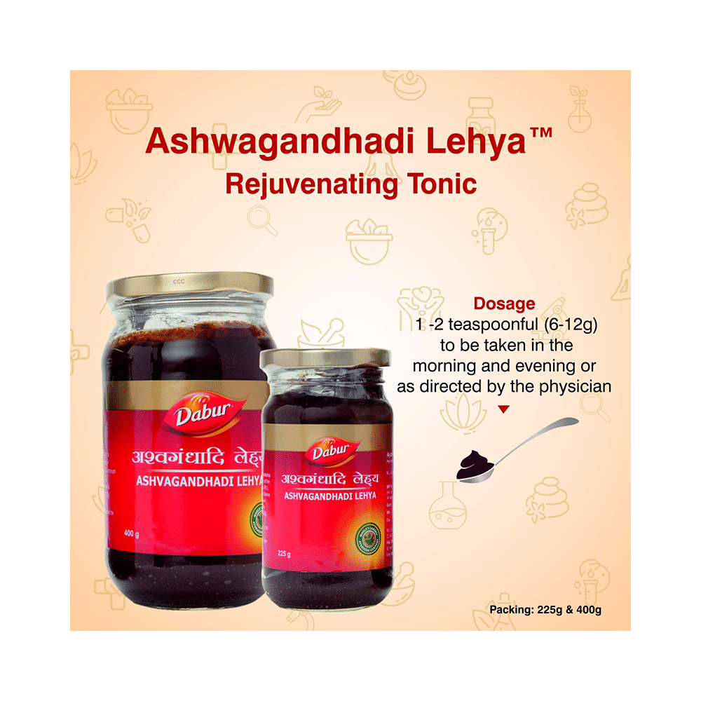 Dabur Ashvagandhadi Lehya | Manages Strength, Stamina, Stress & General Weakness - Image 3