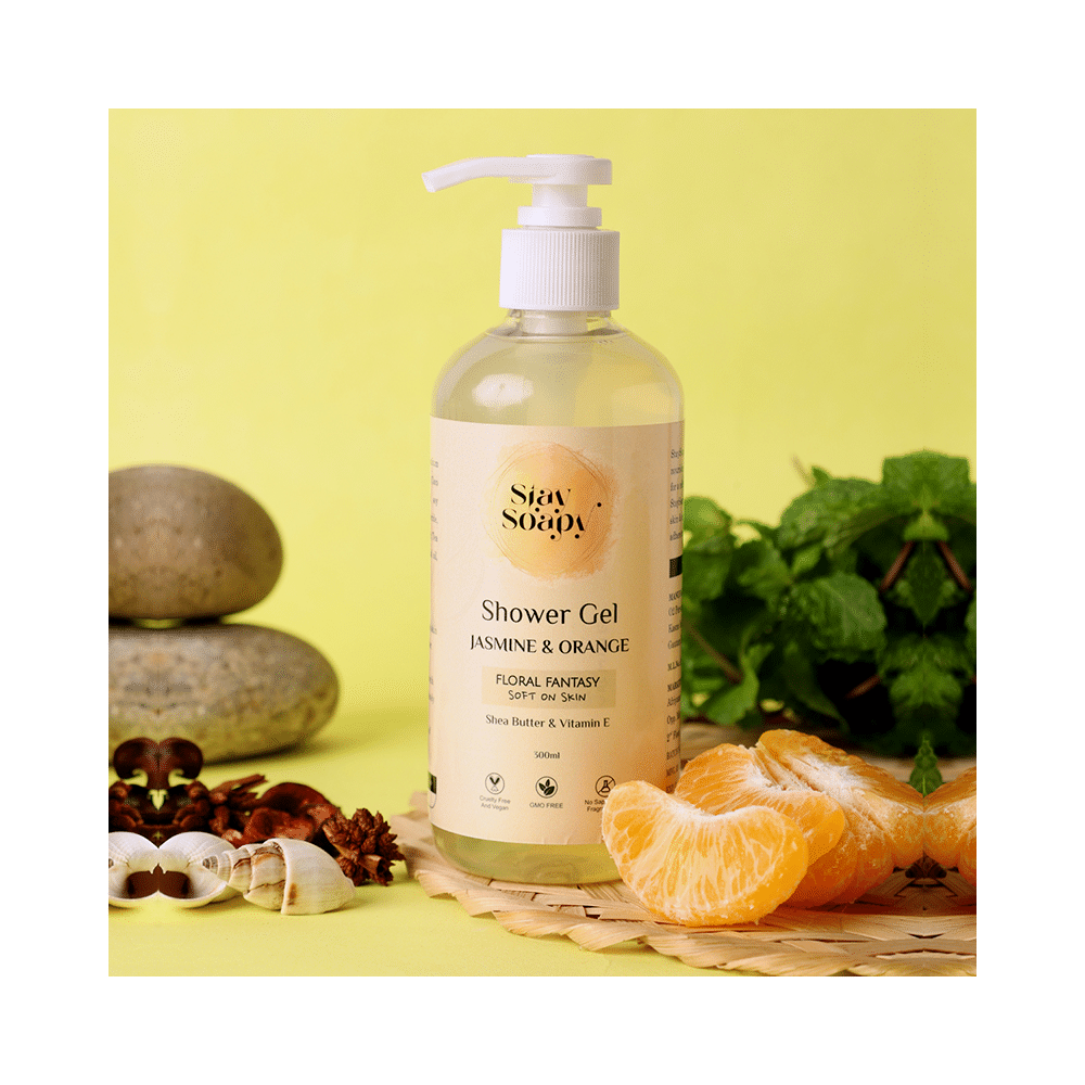 Stay Soapy Shower Gel Jasmine Orange - Image 7