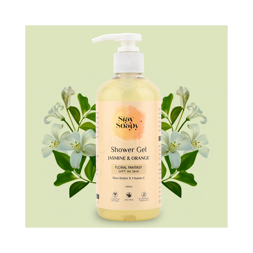 Stay Soapy Shower Gel Jasmine Orange - Image 5
