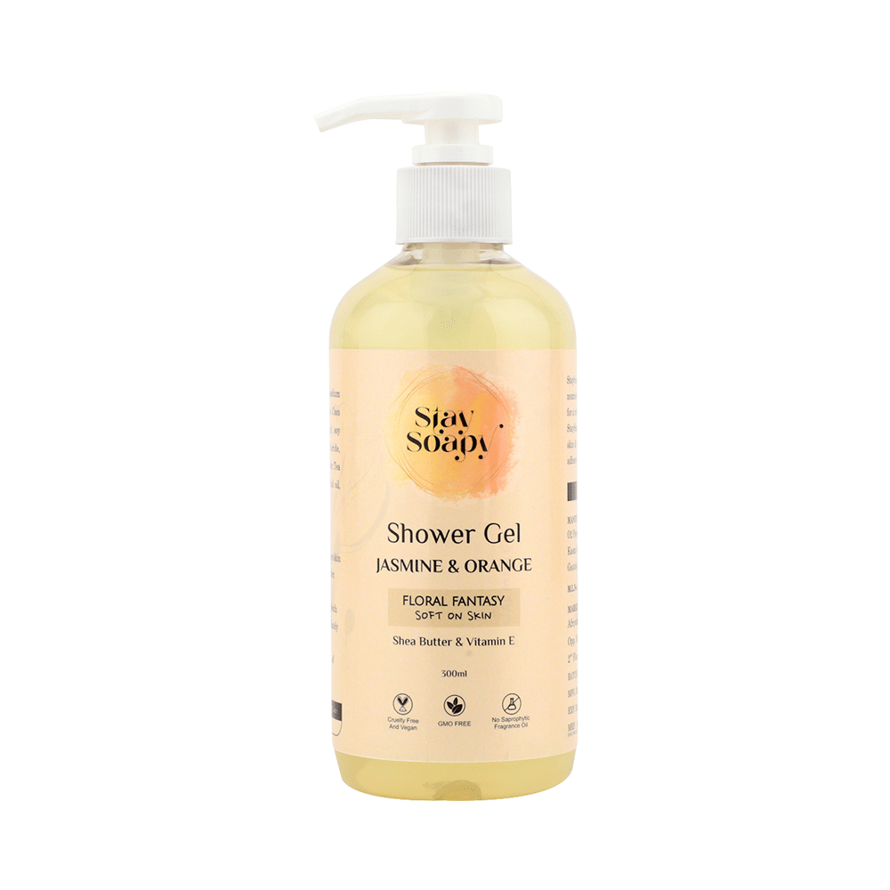 Stay Soapy Shower Gel Jasmine Orange - Image 1