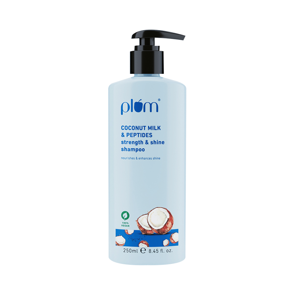 Plum Coconut Milk & Peptides strength & shine Shampoo