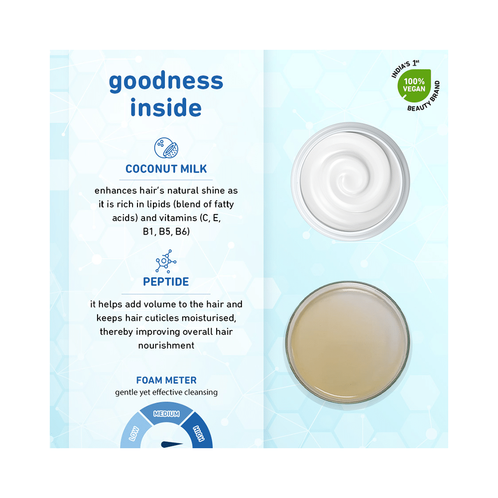 Plum Coconut Milk & Peptides strength & shine Shampoo - Image 8