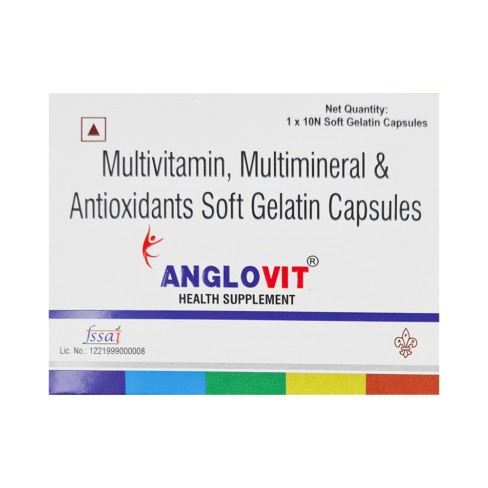 Anglovit Soft Gelatin Capsule - Image 1