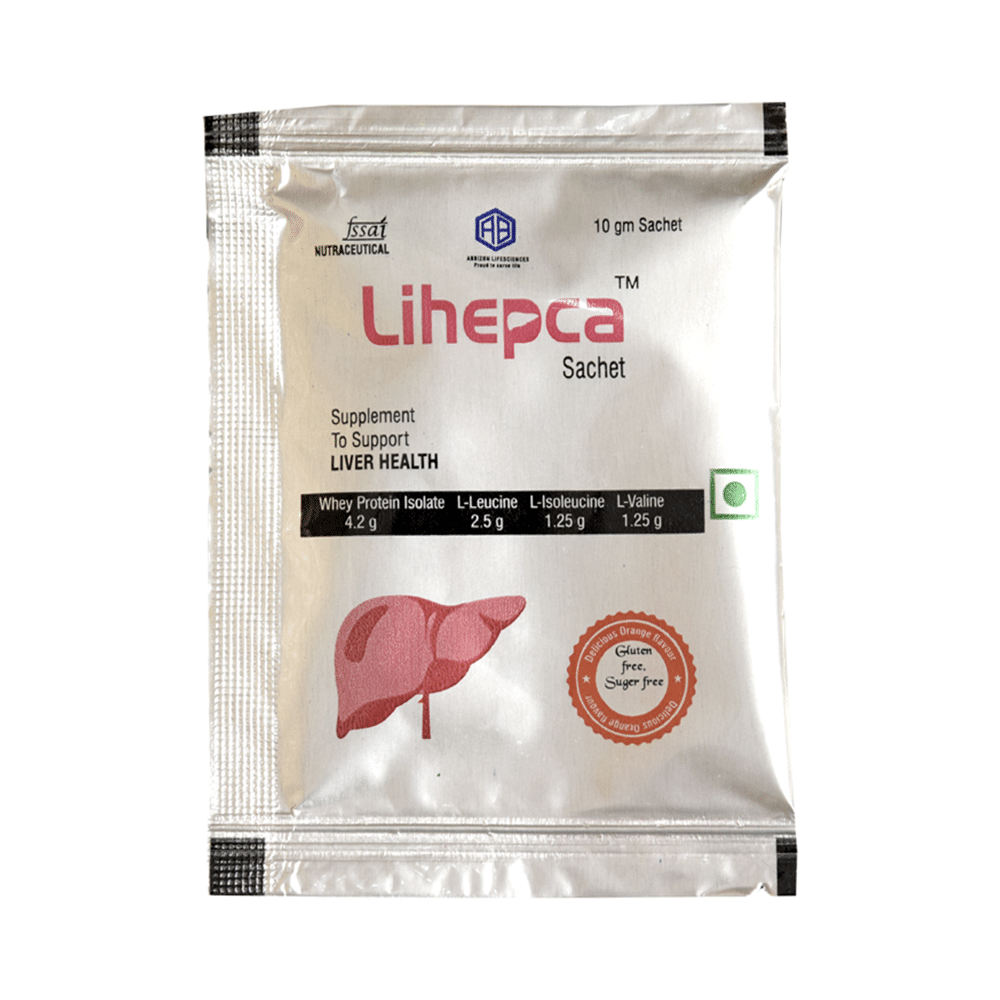 Lihepca Sachet Delicious Orange Sugar Free & Gluten Free - Image 3
