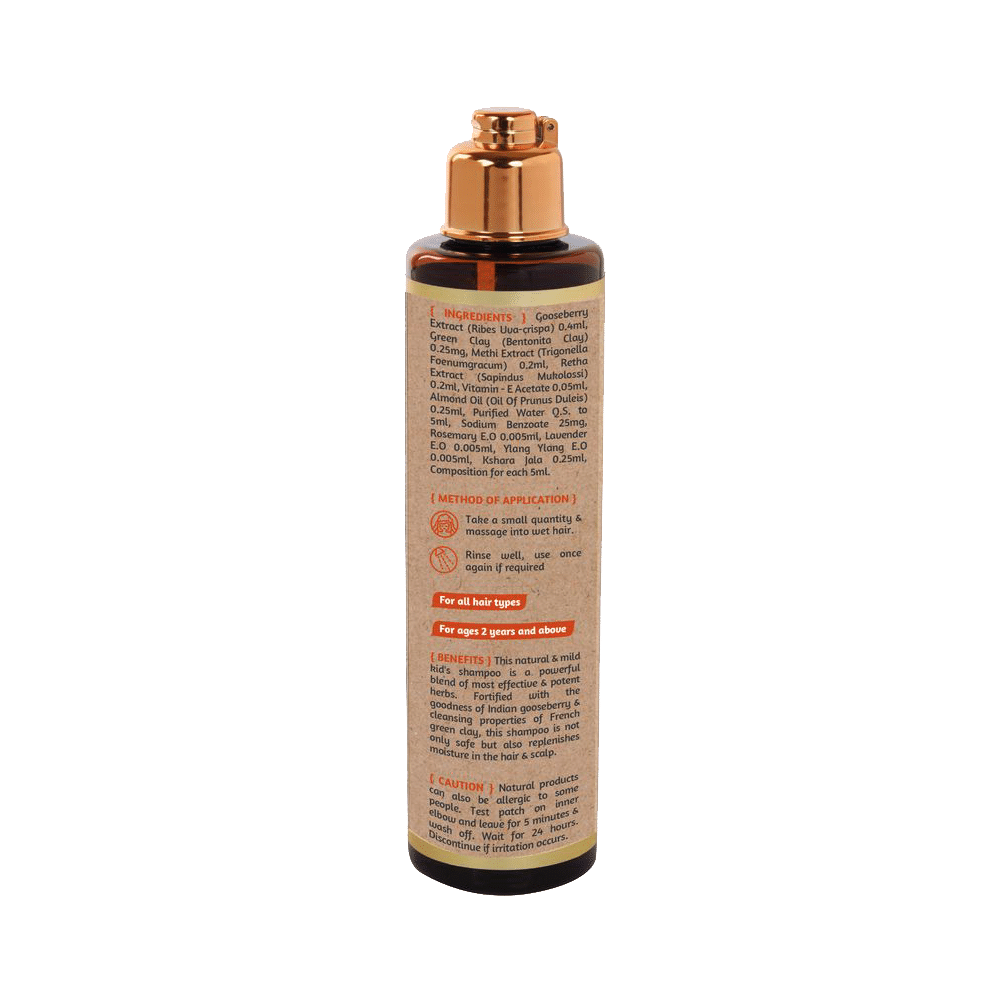 Roots and Herbs Foaming Kid's Hair Cleanser Indian Gooseberry & Green Clay - Image 2