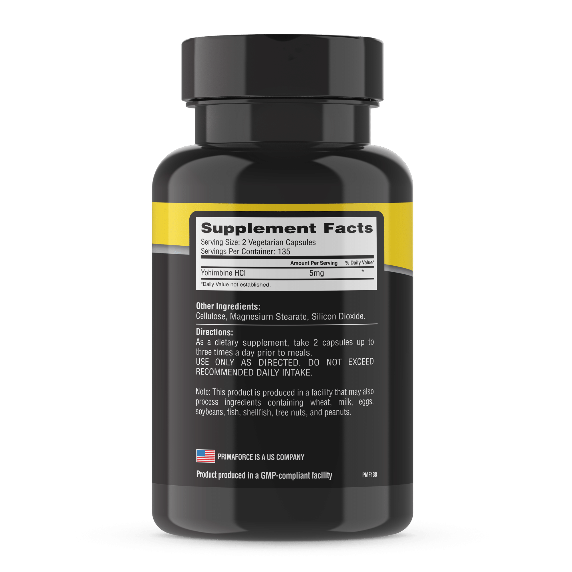 Primaforce Yohimbine HCl Vegetarian Capsule - Image 2