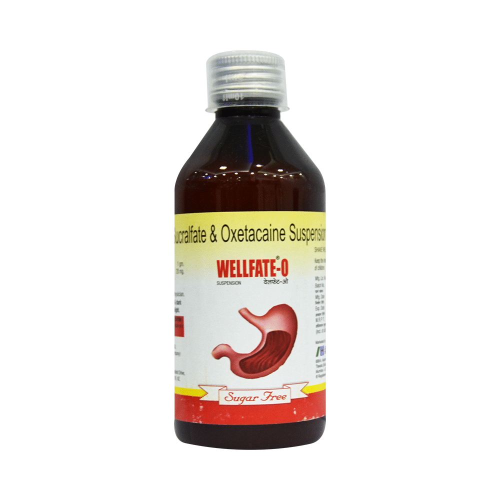 Wellfate-O Oral Suspension Sugar Free