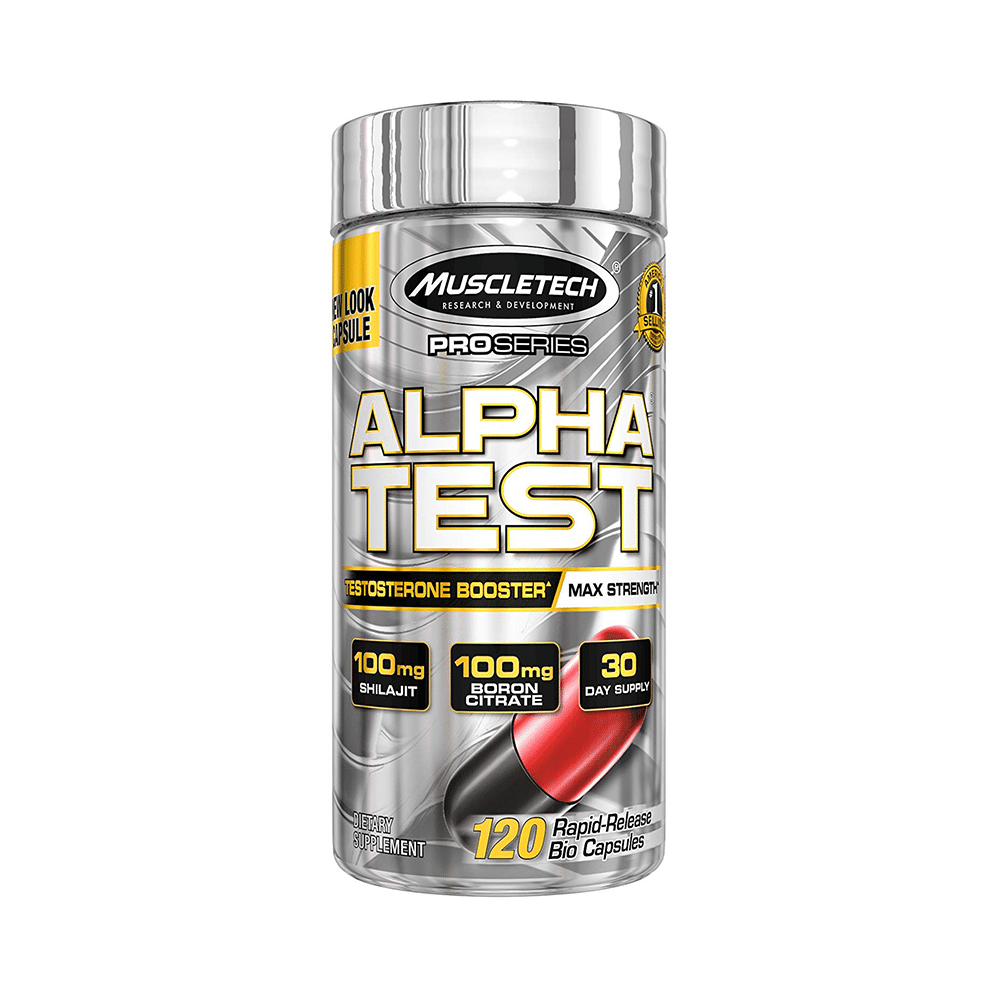 Muscletech Pro Series Alpha Test Testosterone Booster Max Strength Rapid-Release Bio Capsule - Image 1