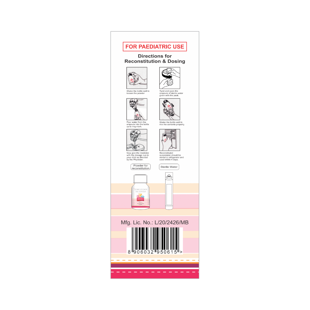 Cefitaxe O Oral Suspension Mango & Peppermint - Image 2