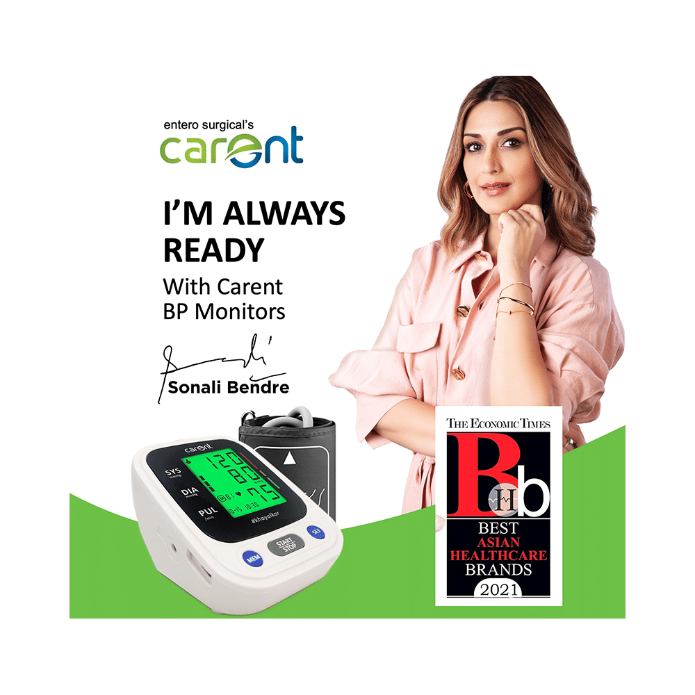 Carent BP51 Pro Fully Automatic Digital Blood Pressure Monitor White - Image 5