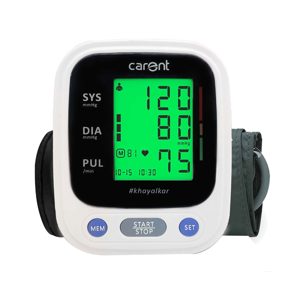 Carent BP51 Pro Fully Automatic Digital Blood Pressure Monitor White - Image 1