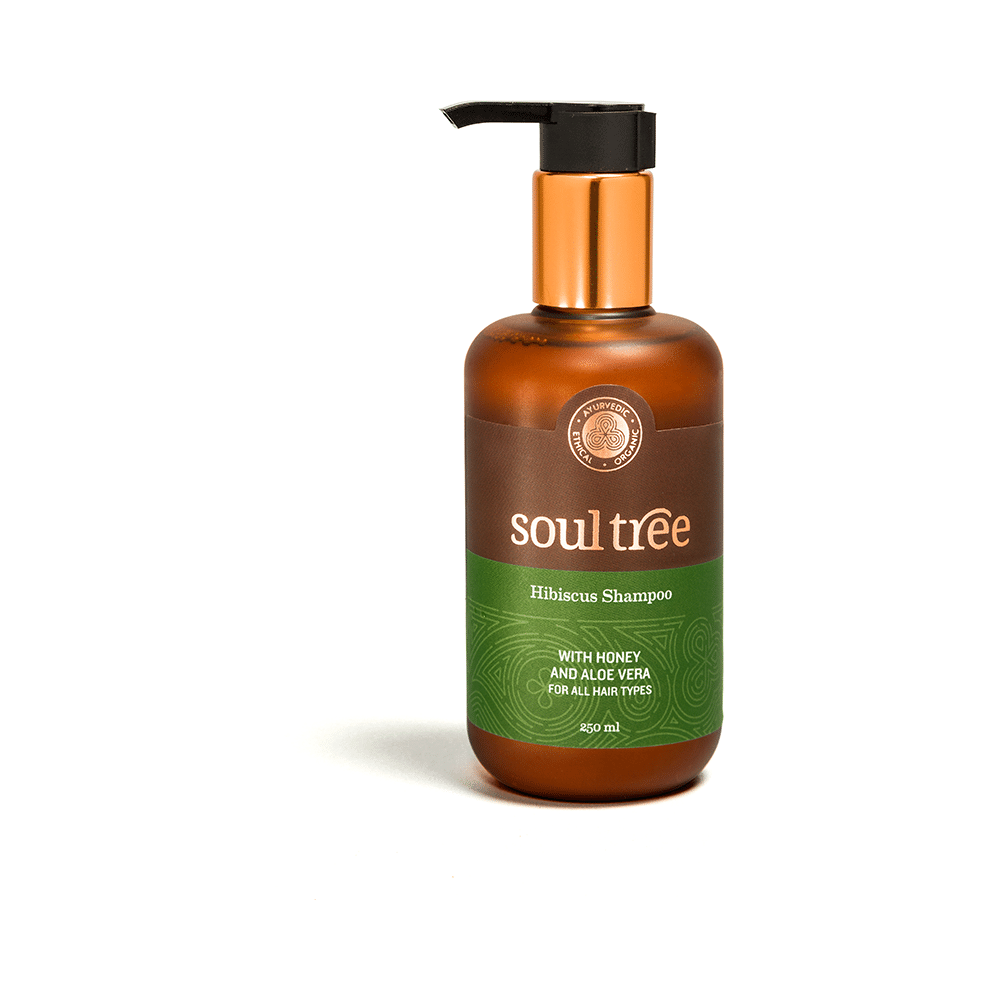 Soul Tree Hibiscus Shampoo with Honey and Aloe Vera - Image 1