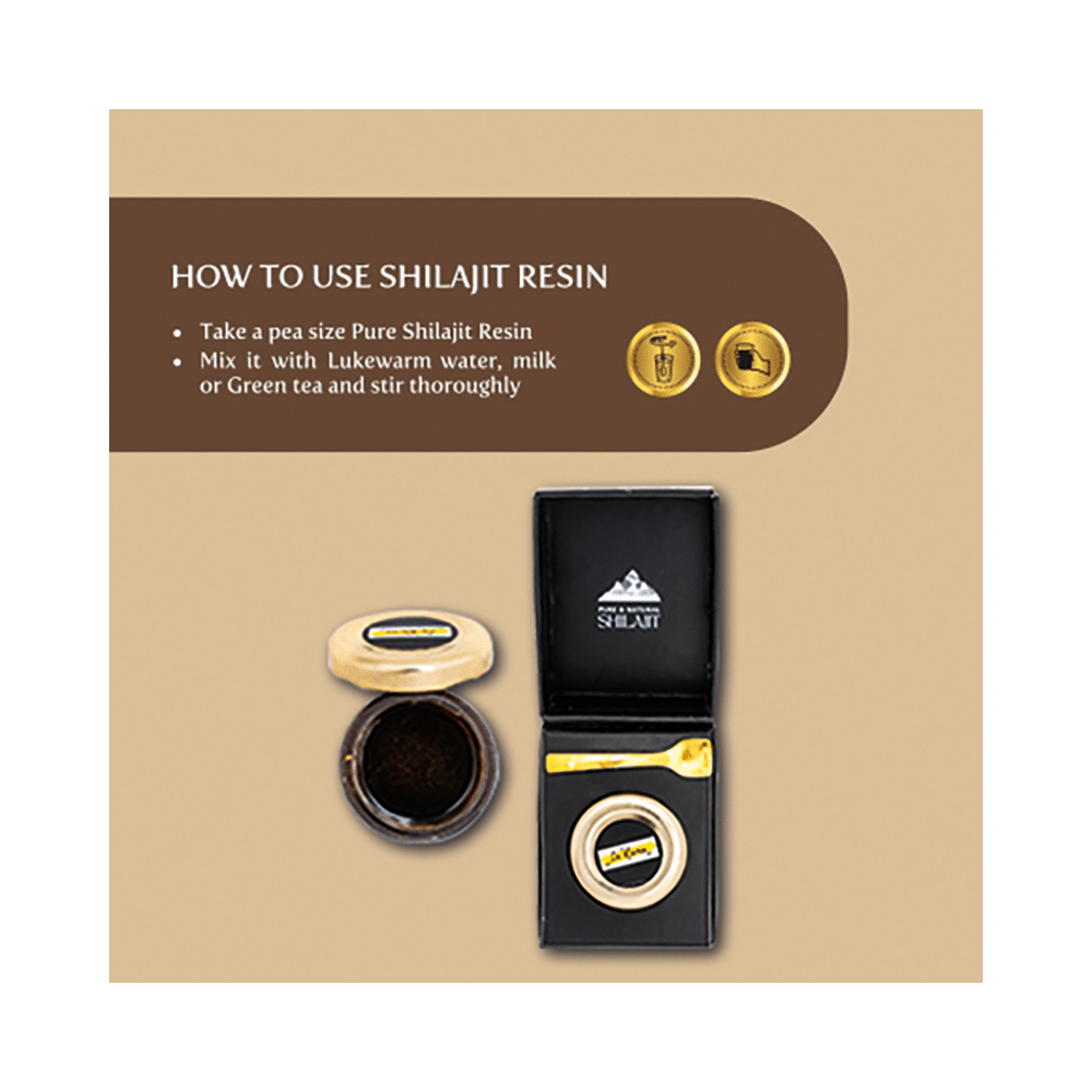 La Rama Shilajit Gold Dust Resin Form - Image 7