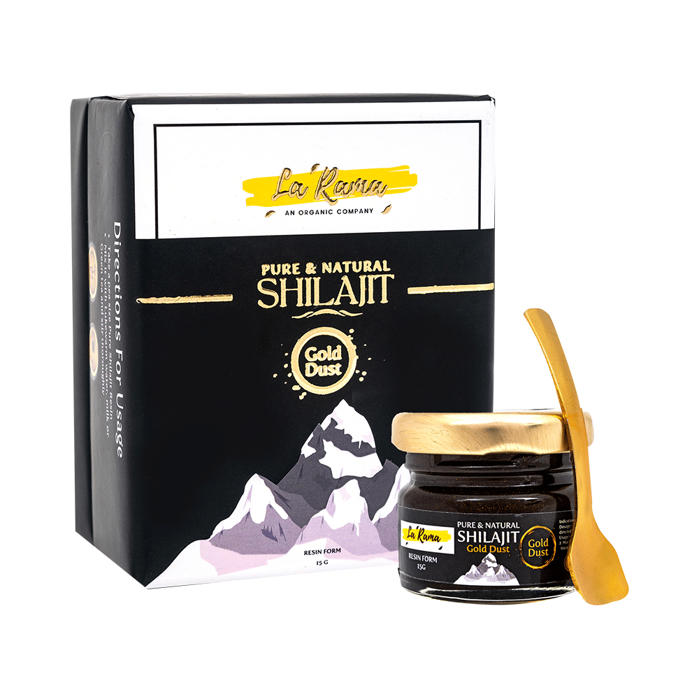 La Rama Shilajit Gold Dust Resin Form