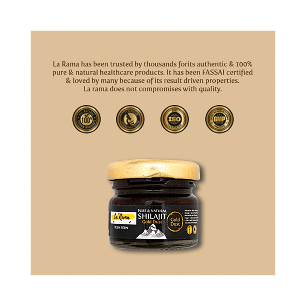 La Rama Shilajit Gold Dust Resin Form - Image 5