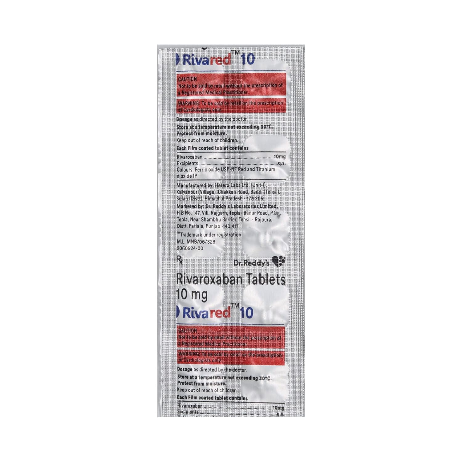 Rivared 10 Tablet