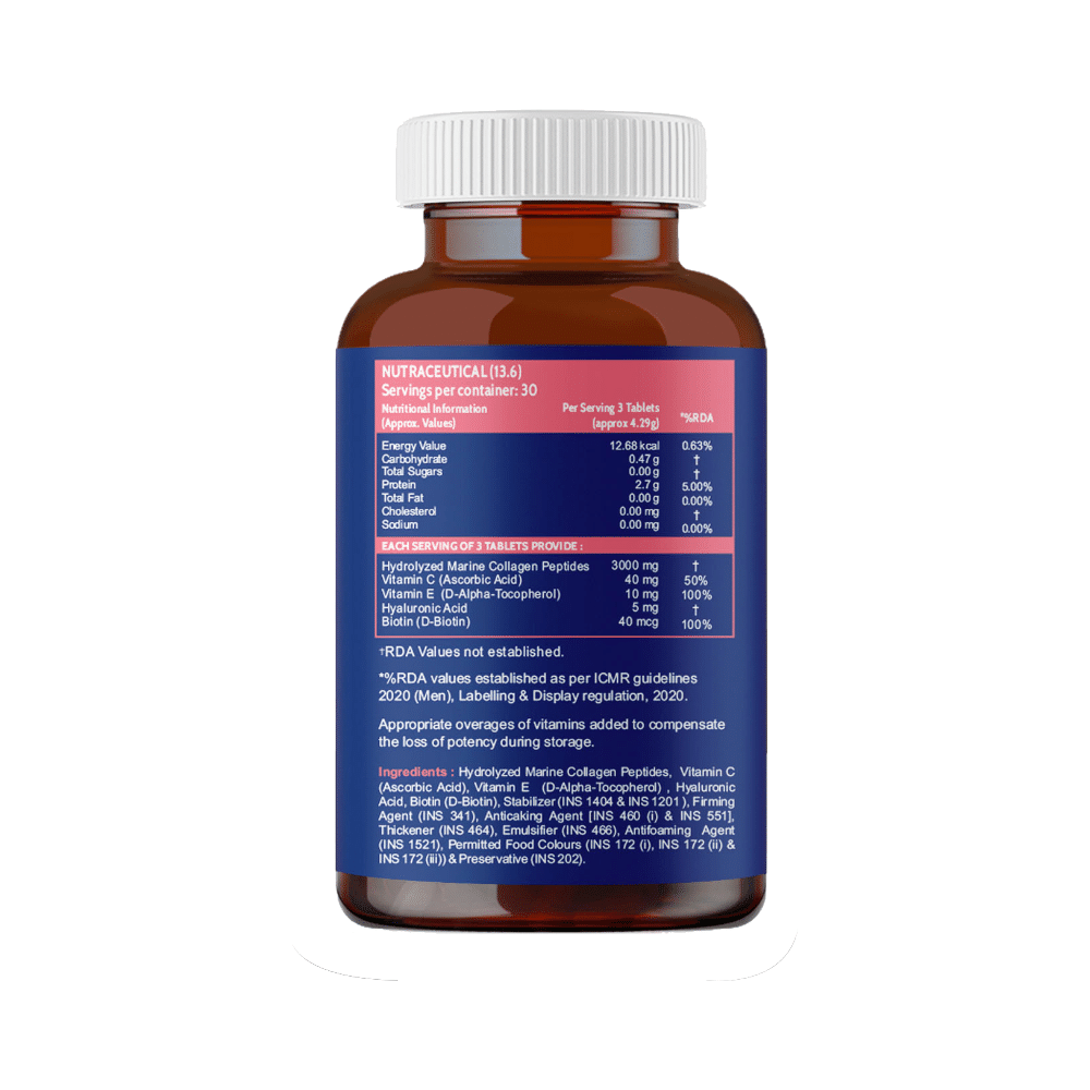 Carbamide Forte Marine Collagen Tablet for Skin - Image 2