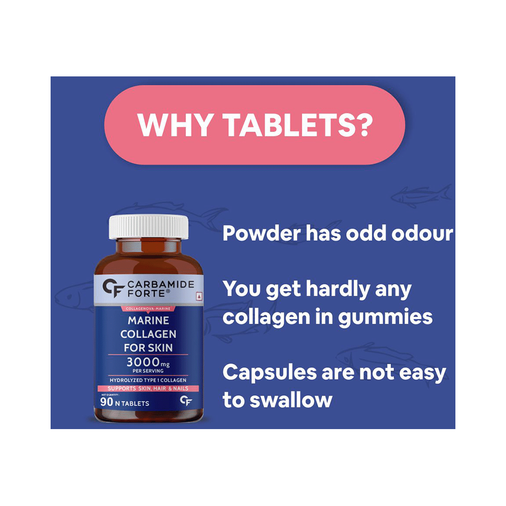 Carbamide Forte Marine Collagen Tablet for Skin - Image 8