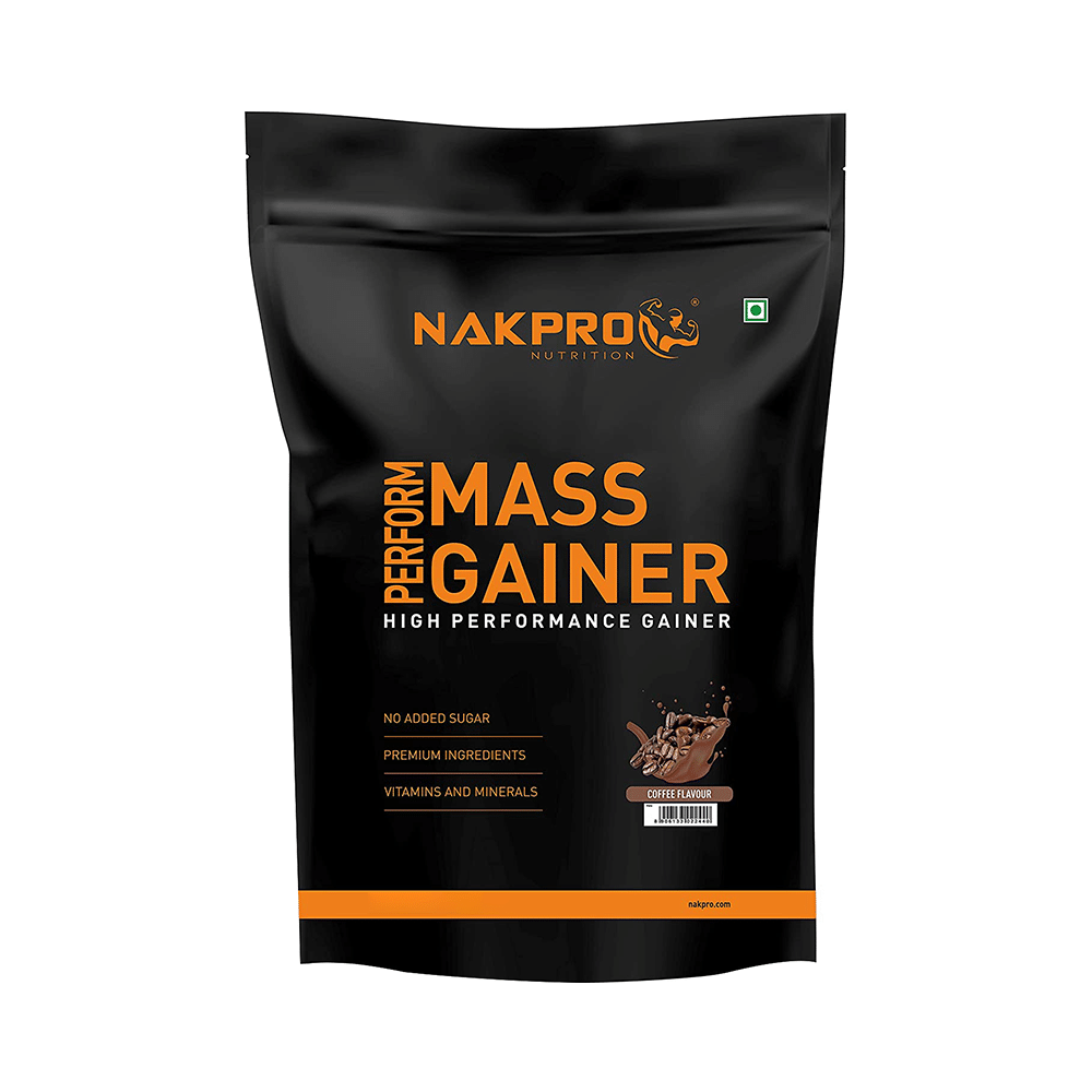 Nakpro Nutrition PERFORM MASS GAINER Powder Coffee - Image 1