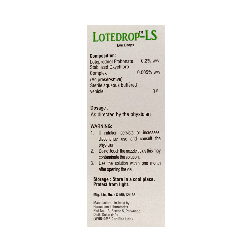 Lotedrop-LS Eye Drop BKC Free - Image 3