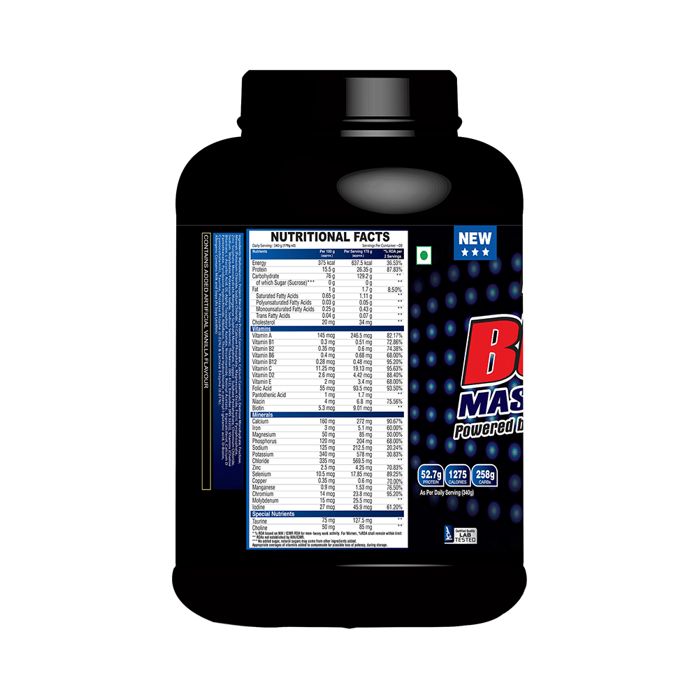 Aminoz Bulk Mass Gainer Creamy Vanilla - Image 3