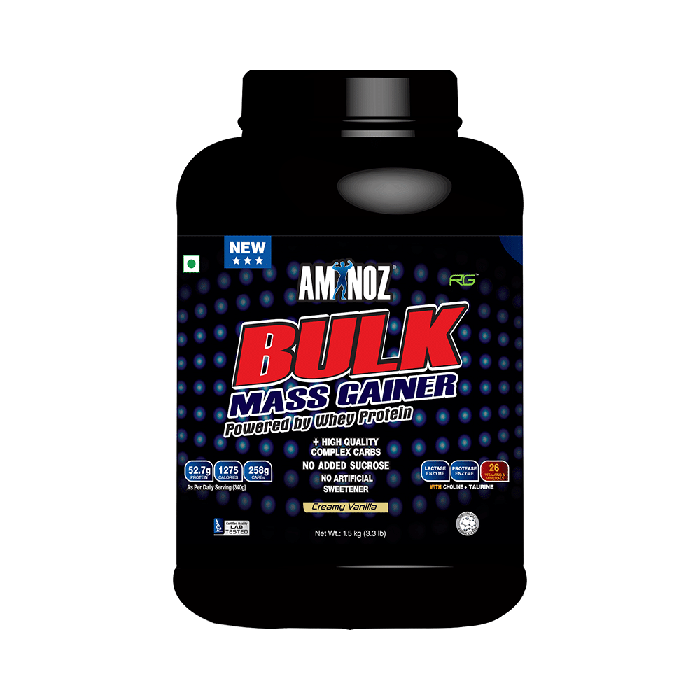 Aminoz Bulk Mass Gainer Creamy Vanilla - Image 1