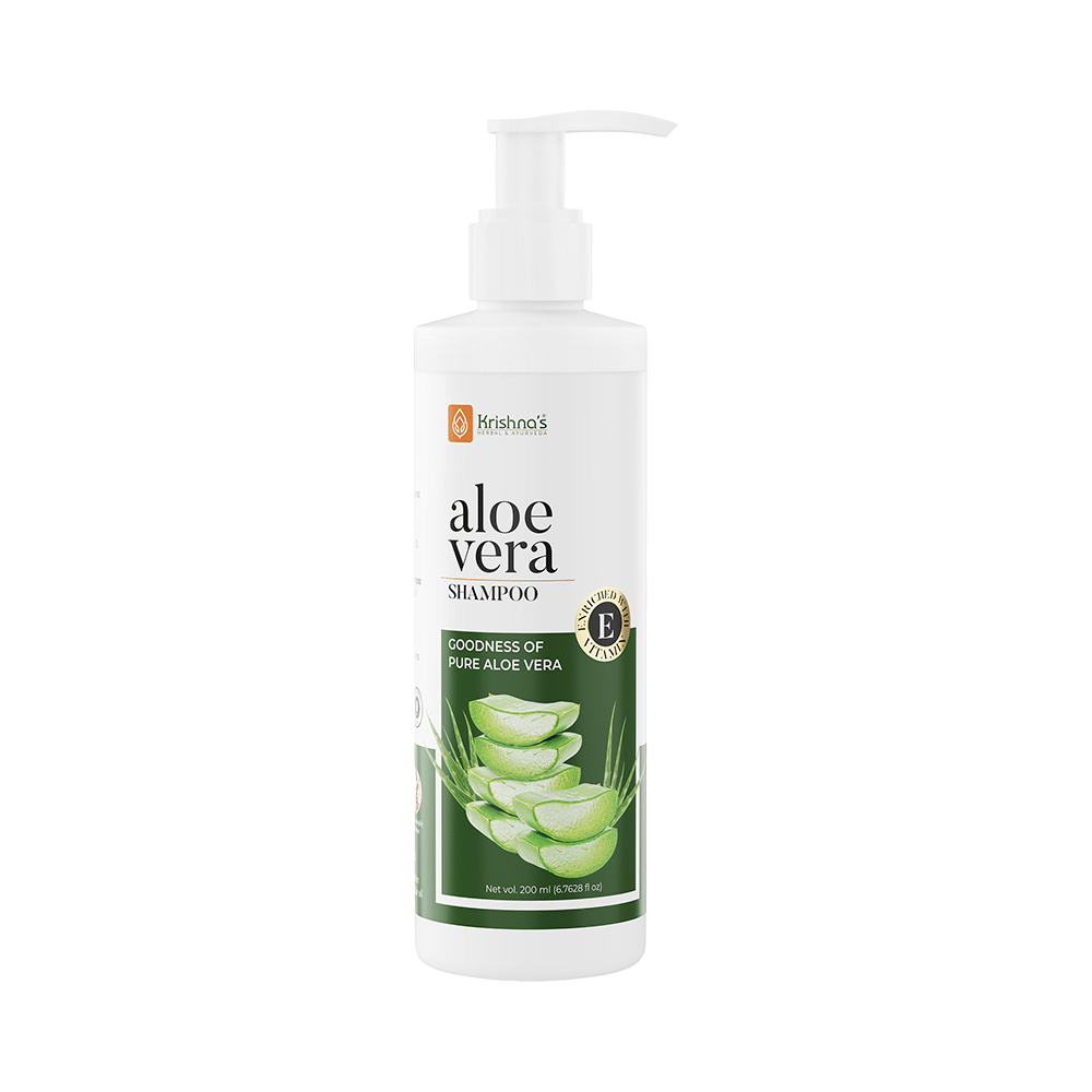 Krishna's Aloevera Shampoo - Image 1