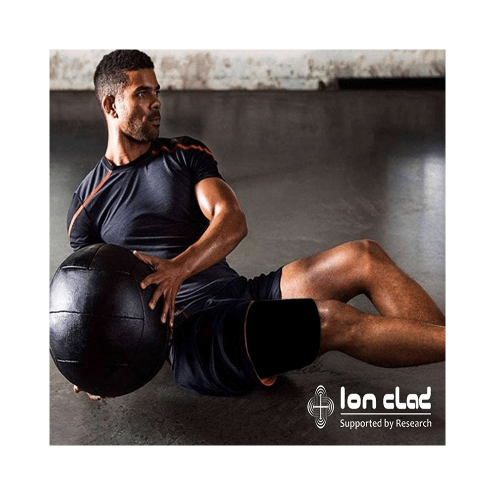 Ion Clad Copper Compression Adjustable Thigh Sleeve Pain Relief & Sports Recovery Brace XL - Image 7