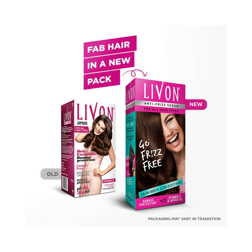 Livon Anti-Frizz Serum | Hair Care for All Hair Types - Image 4