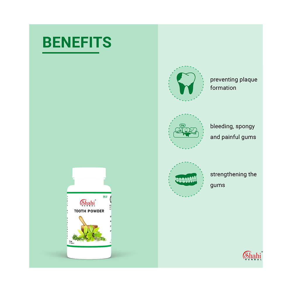 Shahi Herbal Tooth Powder (20gm Each) - Image 2