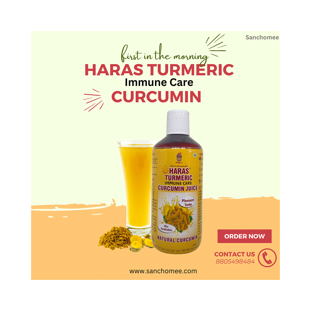 Sanchomee Herboveda Haras Turmeric Immune Care Juice - Image 4