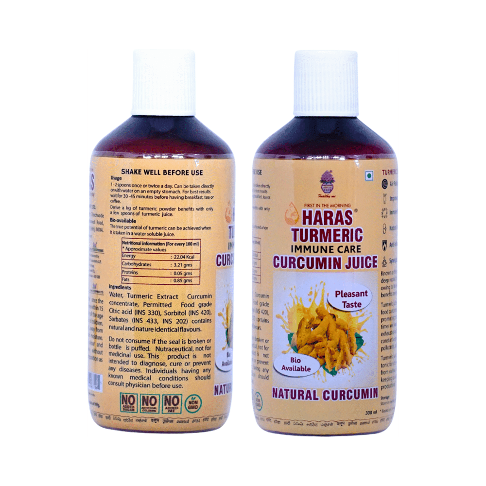 Sanchomee Herboveda Haras Turmeric Immune Care Juice - Image 6