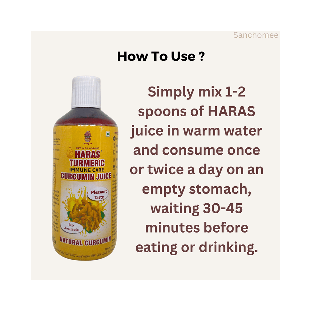 Sanchomee Herboveda Haras Turmeric Immune Care Juice - Image 7