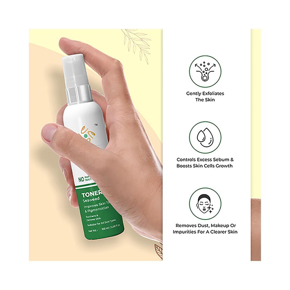 Earthy Essentials Seaweed Toner (100ml Each) - Image 4