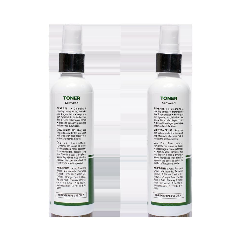Earthy Essentials Seaweed Toner (100ml Each) - Image 2