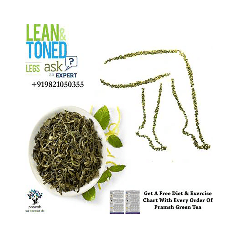 Pramsh Luxurious Quality Green Tea Leaves - Image 2
