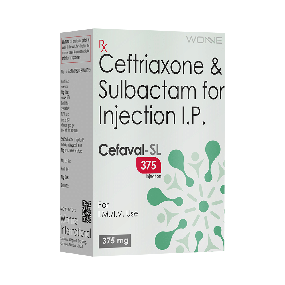 Cefaval-SL 375 Injection - Image 1