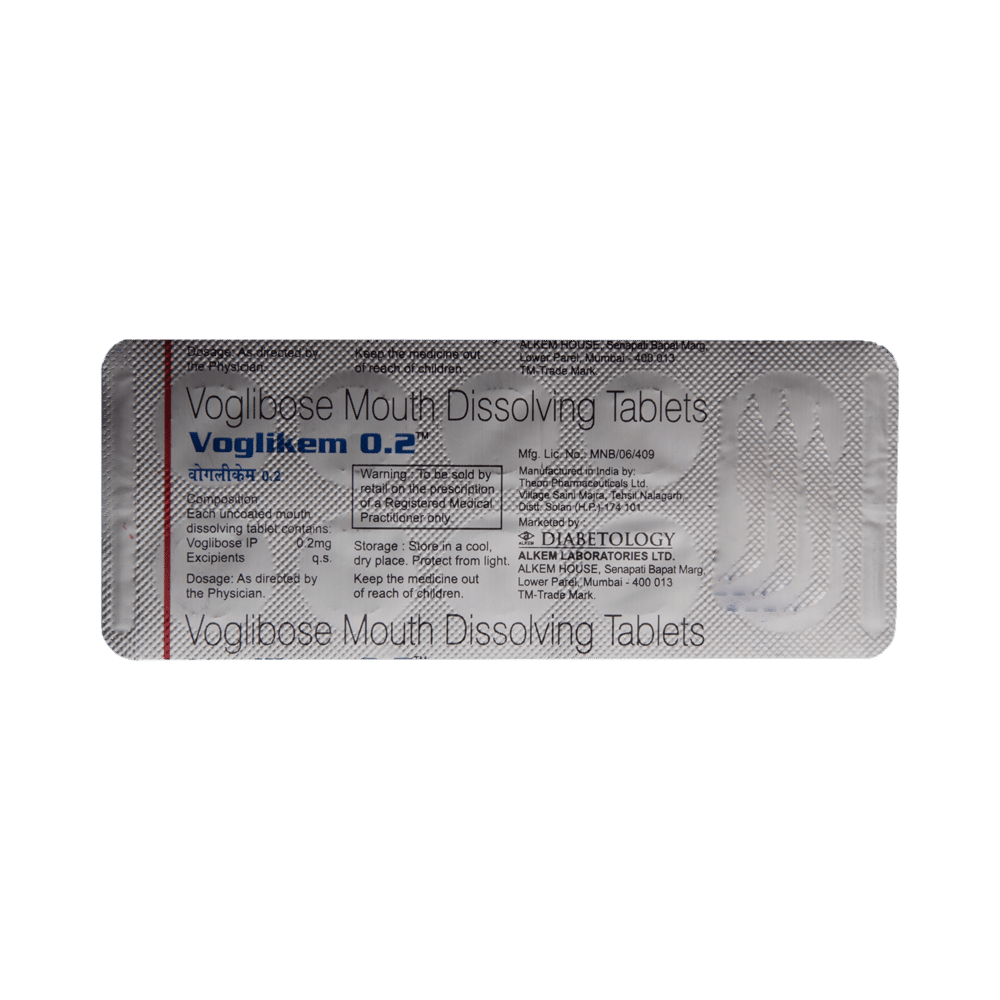 Voglikem 0.2 Tablet MD - Image 5