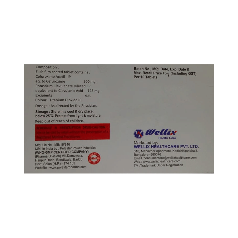 Ctclav CV 625 Tablet - Image 2