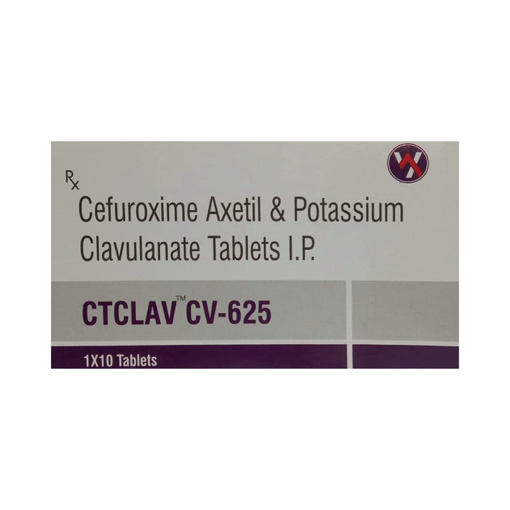 Ctclav CV 625 Tablet