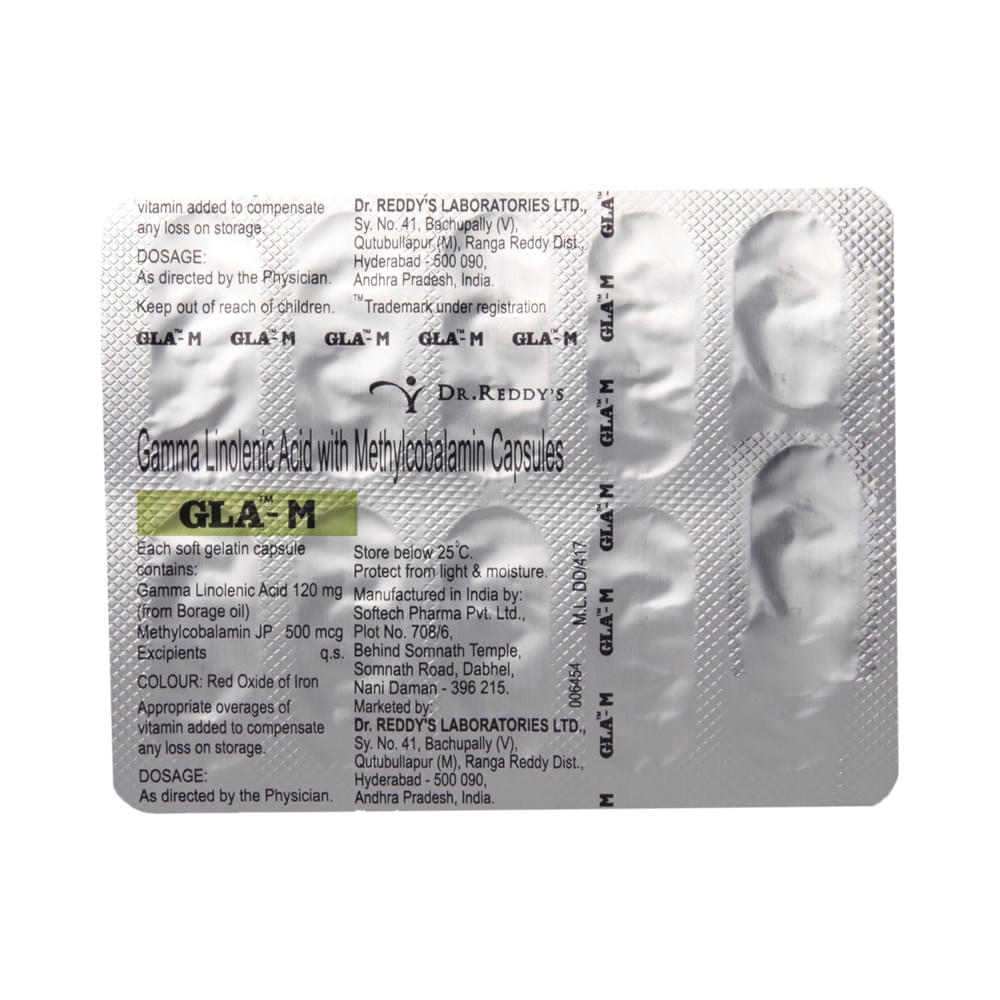 Gla-M  Capsule | With Vitamin B12 | Supports Nutritional Needs - Image 5
