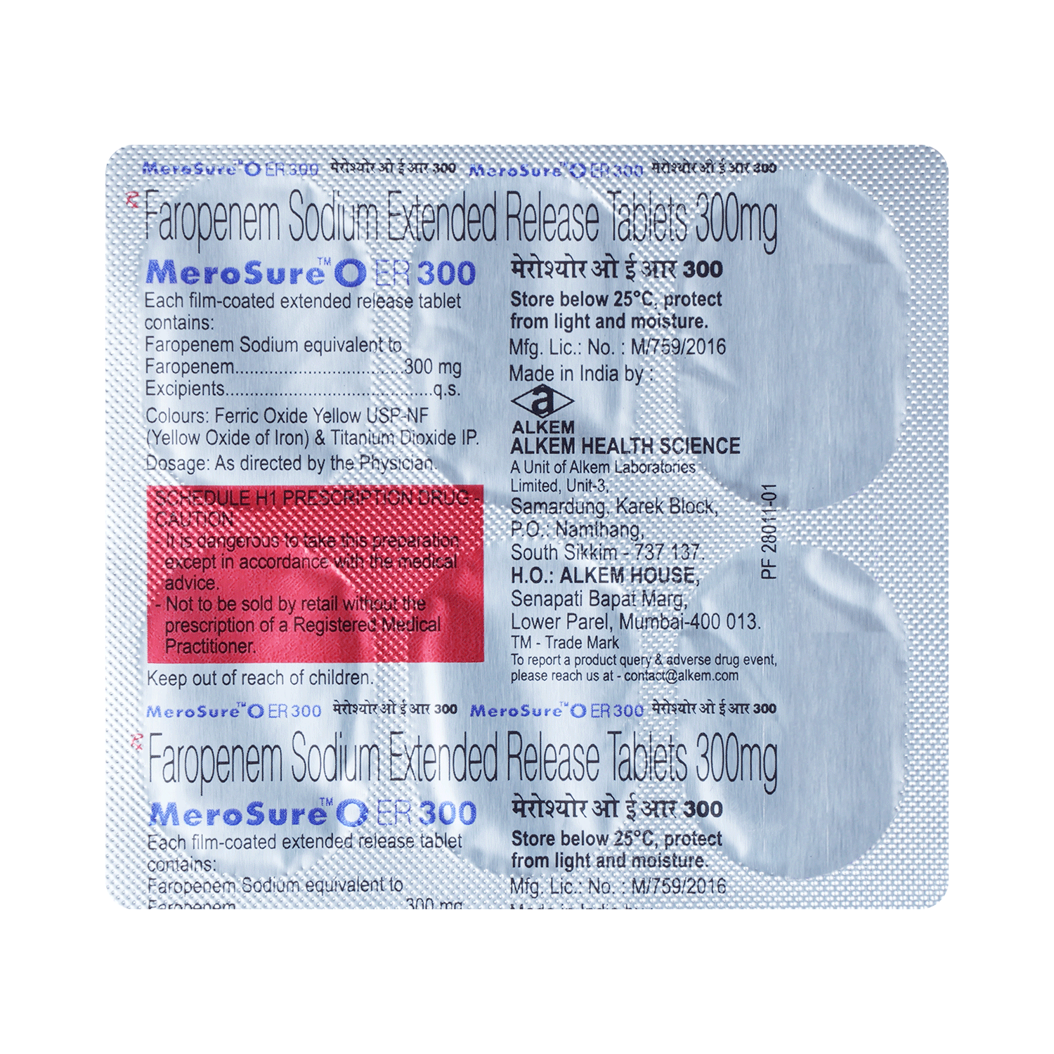 Merosure O ER 300 Tablet - Image 5