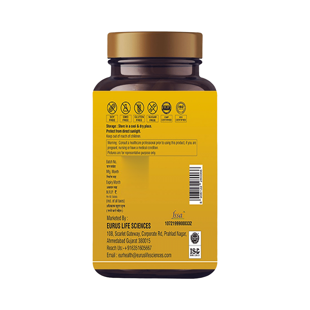 Eur Health Vitamin D3 & K2-7 for Bones, Muscles & Nervous System | Flavour Orange Chewable Tablet - Image 2