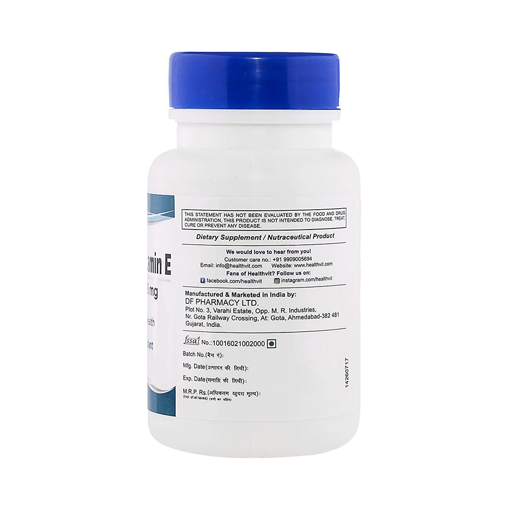 HealthVit Selenium & Vitamin E 100mcg/268mg Capsule - Image 3