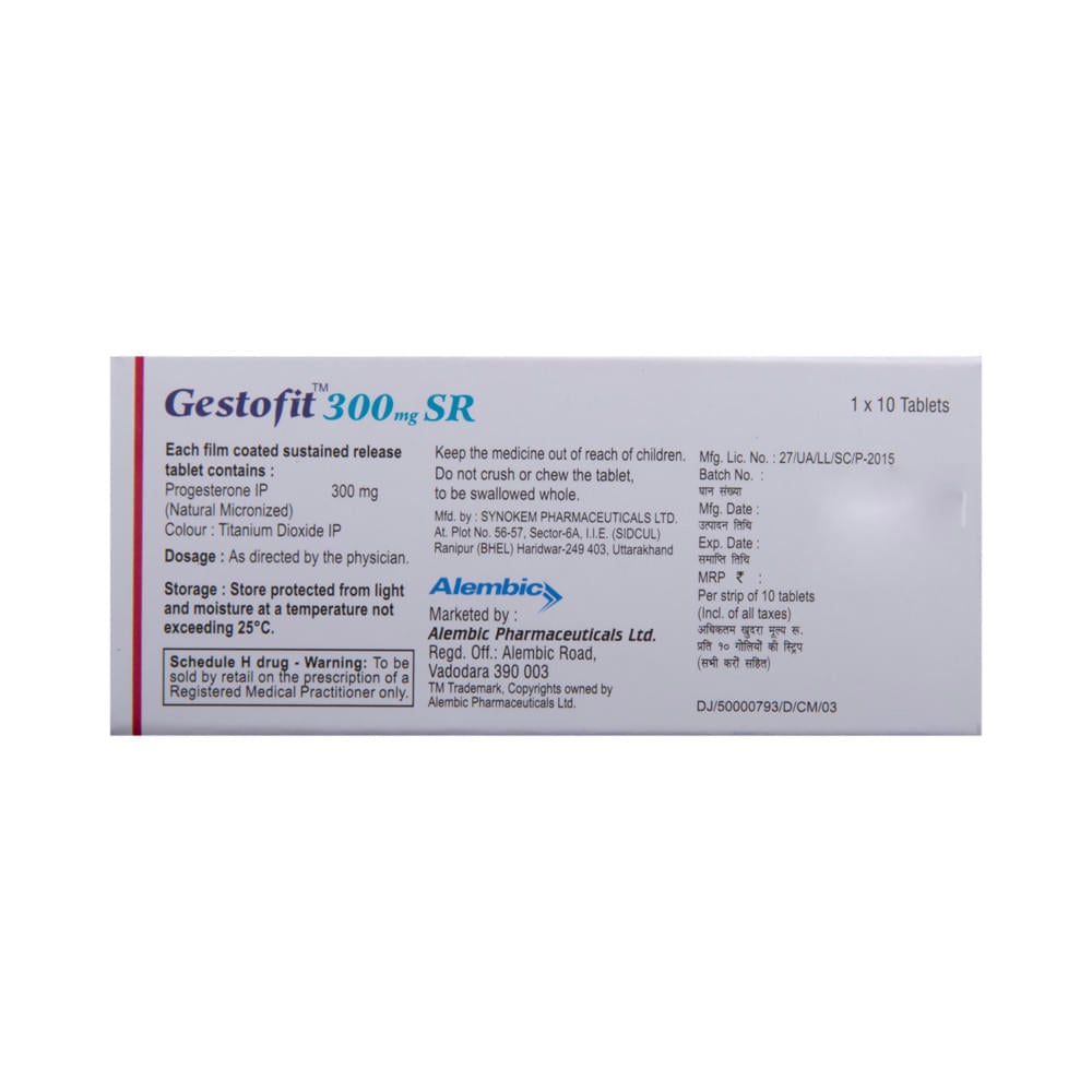Gestofit 300mg SR Tablet - Image 3