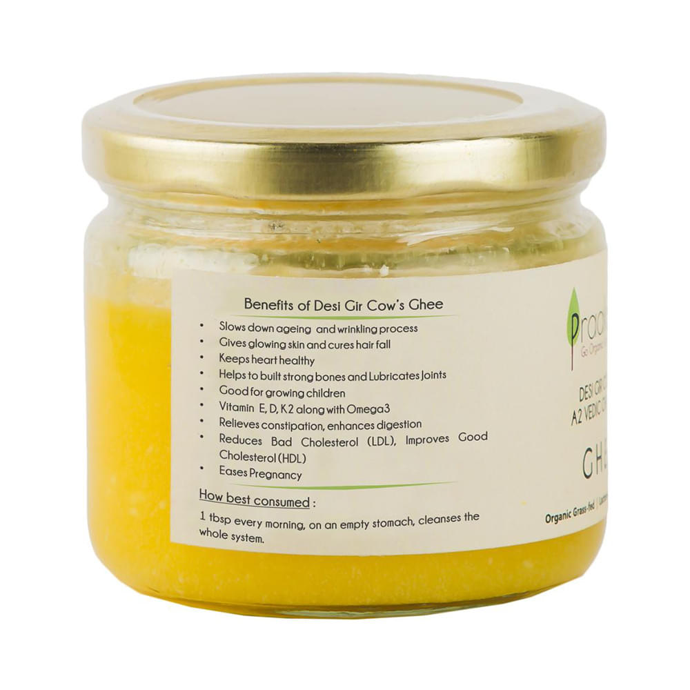 Praakritik Desi Gir Cow's A2 Vedic Churned Ghee | Lactose Free - Image 2